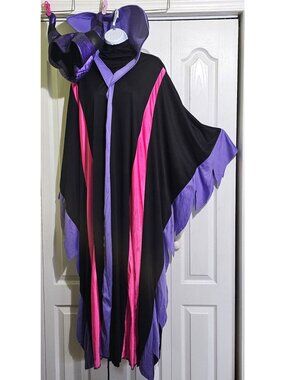 Maleficent Witch Adult Costume with Upgraded Vinyl Headpiece Disney Villains LG
